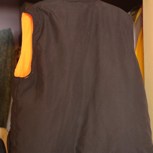 woolrich vest black orange inside Large - Picture 2 of 2